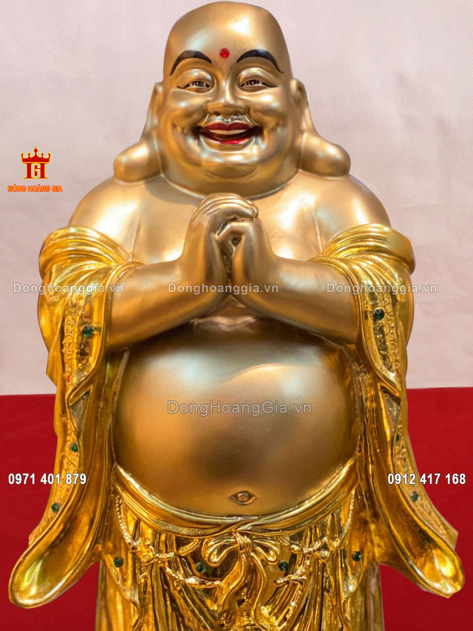 Pho tượng được nghệ nhân của chúng tôi đúc hoàn toàn thủ công truyền thống